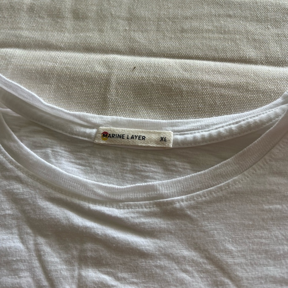 Marine Layer Women's Classic White Tee